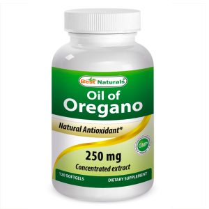 Aceite de Oregano Best Naturals 250 mg 120 Capsulas