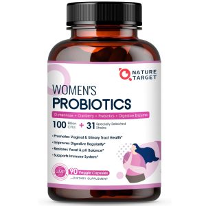 Probiótico Mujer Nature Target 100 billones 31 Cepas 90 Capsulas