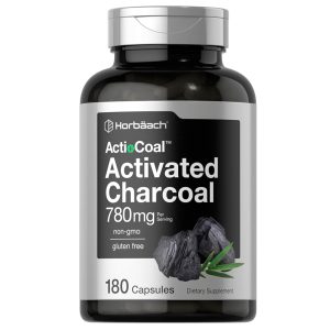 Carbon activado Horbaach 780 mg 180 capsulas