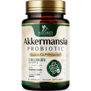 Probiotico Akkermansia Nature Nutrition 1 Billon 60 Cap