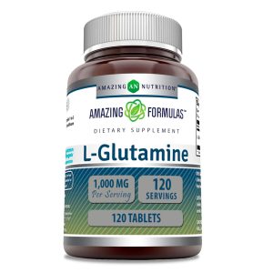 L-glutamine Amazing Nutrition 1000mg 120 capsulas
