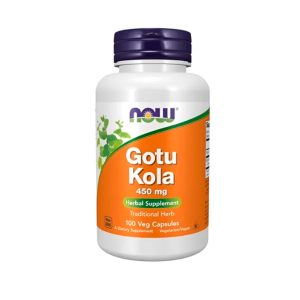Gotu Kola Now 450 mg 100 Capsulas Centella Asiática