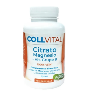 Citrato De Magnesio Glutamina Y Complejo B Collvital 310 mg 120 Cap