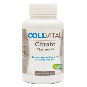 Citrato de magnesio Collvital 120 Cap 516 mg